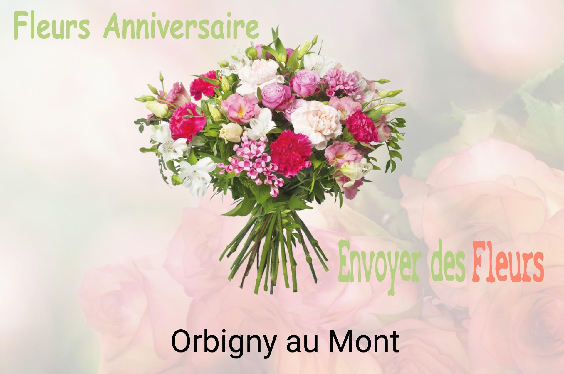 Bouquet de fleurs d’anniversaire livré à Orbigny-au-Mont