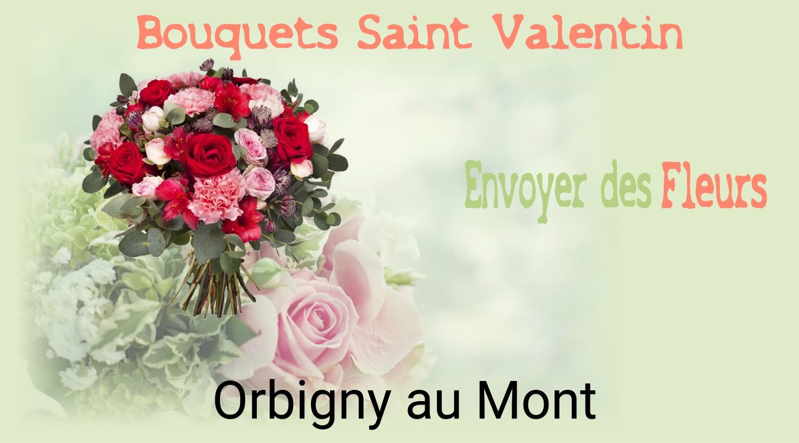 Roses de Saint-Valentin livrées à Orbigny-au-Mont